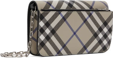 Peňaženka Burberry Burberry Check Chain Wallet Bag Béžová | 8095122, 2