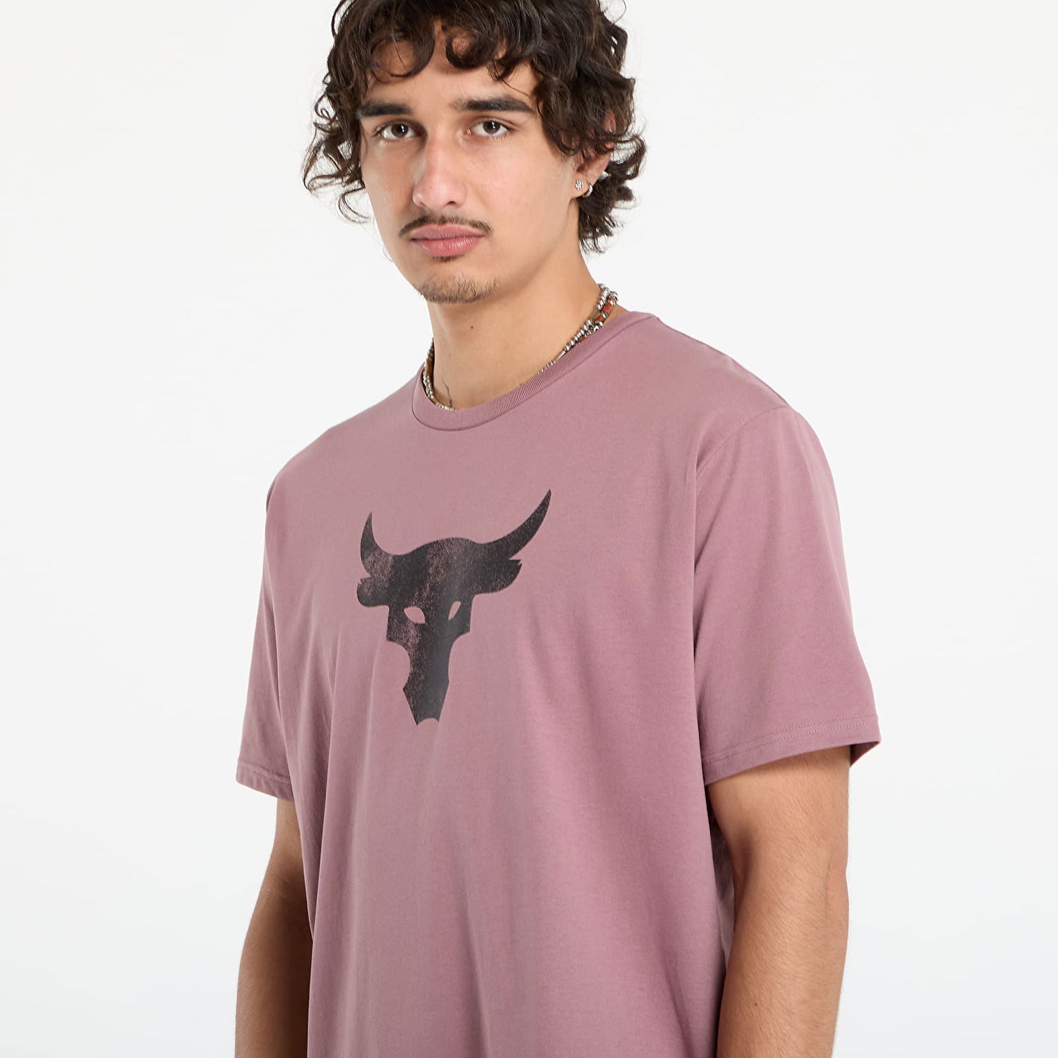 Tričko Under Armour Project Rock Brahma Bull Short Sleeve T-Shirt Fialová | 1383191-651, 1