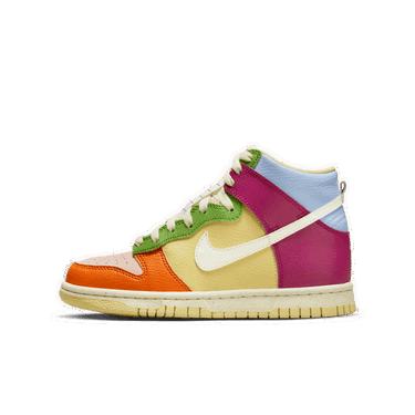 Tenisky a topánky Nike Dunk High "Multicolor" GS Rôznofarebný | DZ5638-500, 0
