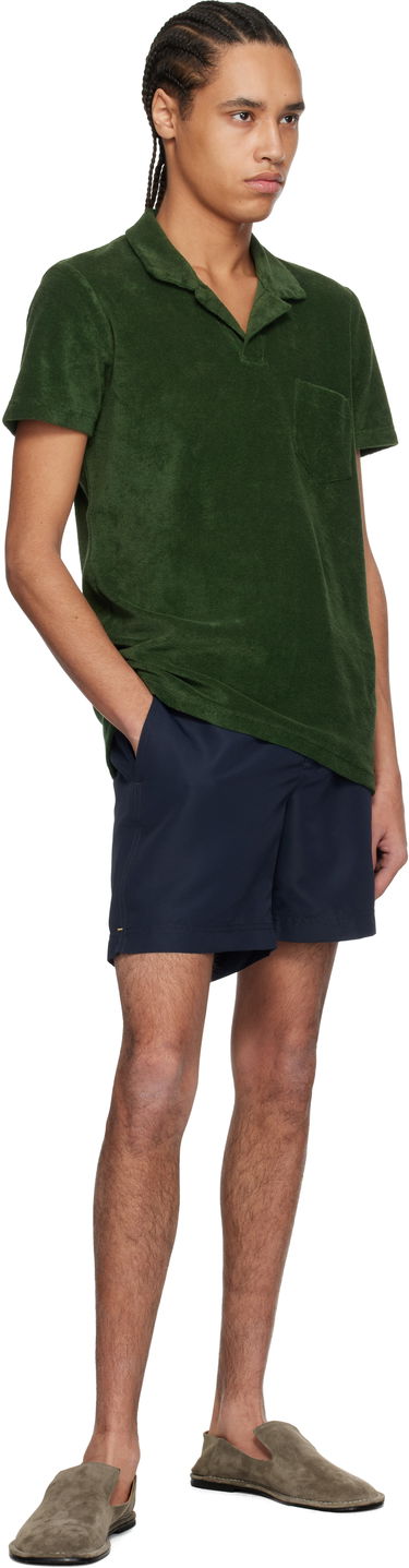 Polo tričko Orlebar Brown Orlebar Brown Terry Towelling Polo Zelené | 280307, 3