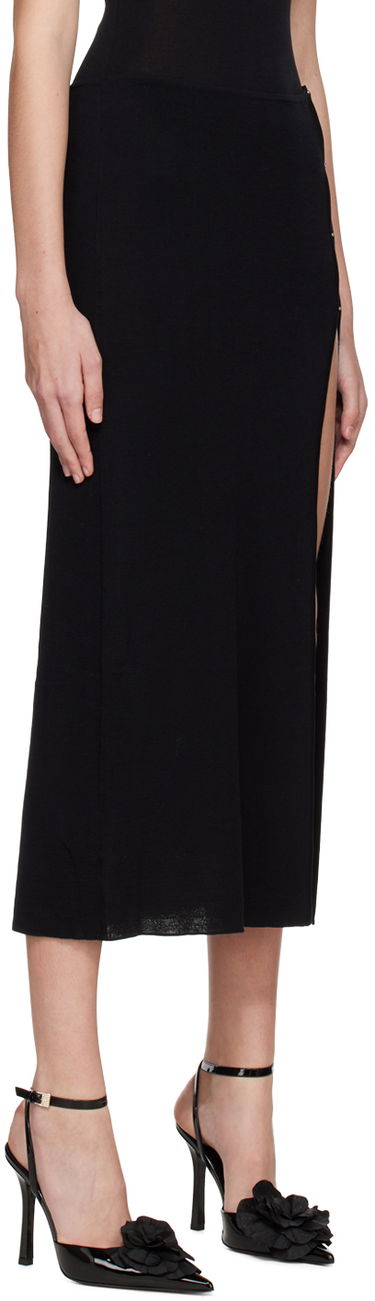 Sukňa BEC + BRIDGE BEC + BRIDGE Sorrento Midi Skirt with Side Slit Čierna | H22-30388, 1