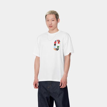Tričko Carhartt WIP Short Sleeve Graphic Logo T-Shirt Biela | I033673_5, 0
