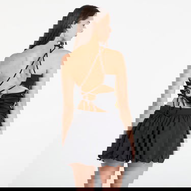 Tielko adidas Originals Rouched One Shoulder Top Čierna | KC9119, 2