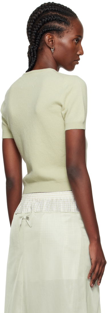Sveter Maison Margiela Maison Margiela Crewneck Short Sleeve Sweater Zelené | S51HL0022 M13144, 2