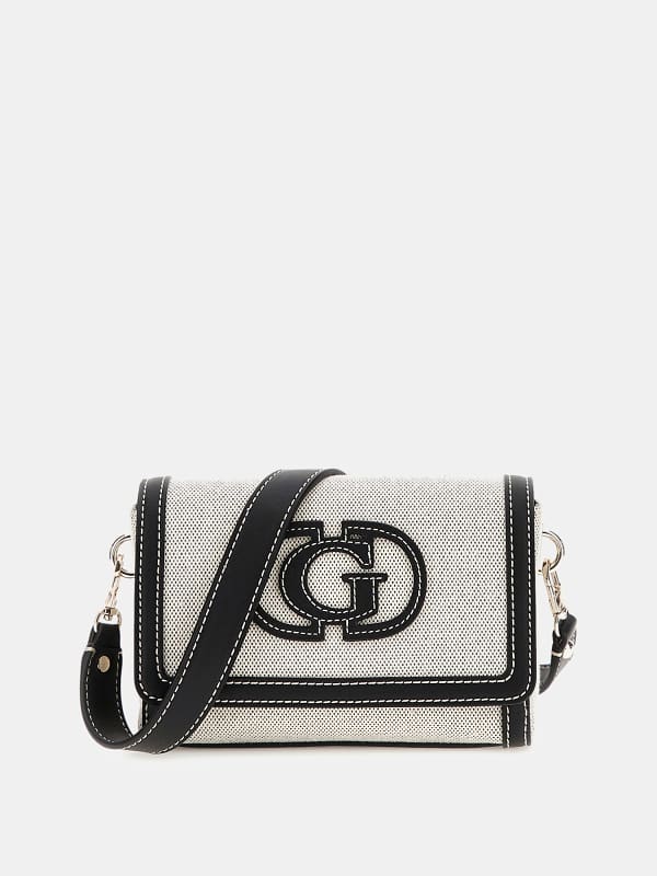 Kabelka GUESS Sebina Mini Crossbody Bag Biela | HWAG9524190, 0