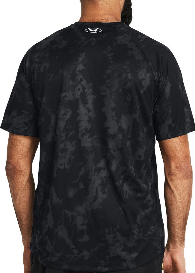 UA TECH ABC CAMO SS-BLK