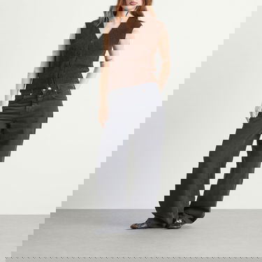 Vesta Samsoe Samsoe Sajeanne Hairy Knit Vest Top Hnedá | F25400034-191111TCX, 4