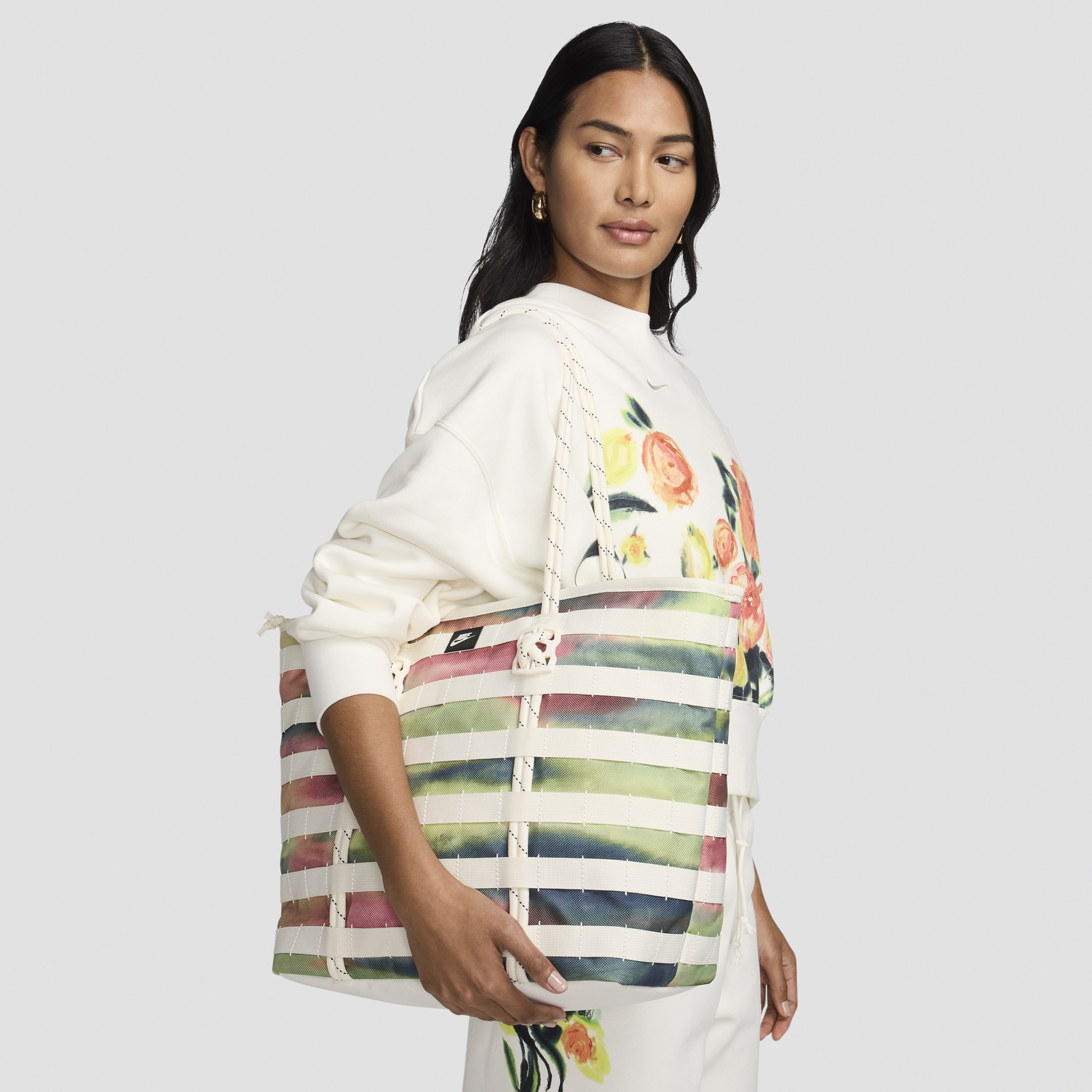 Tote bag Nike Sportswear Artist Collection RPM 26 L Biela | HF4672-133, 0