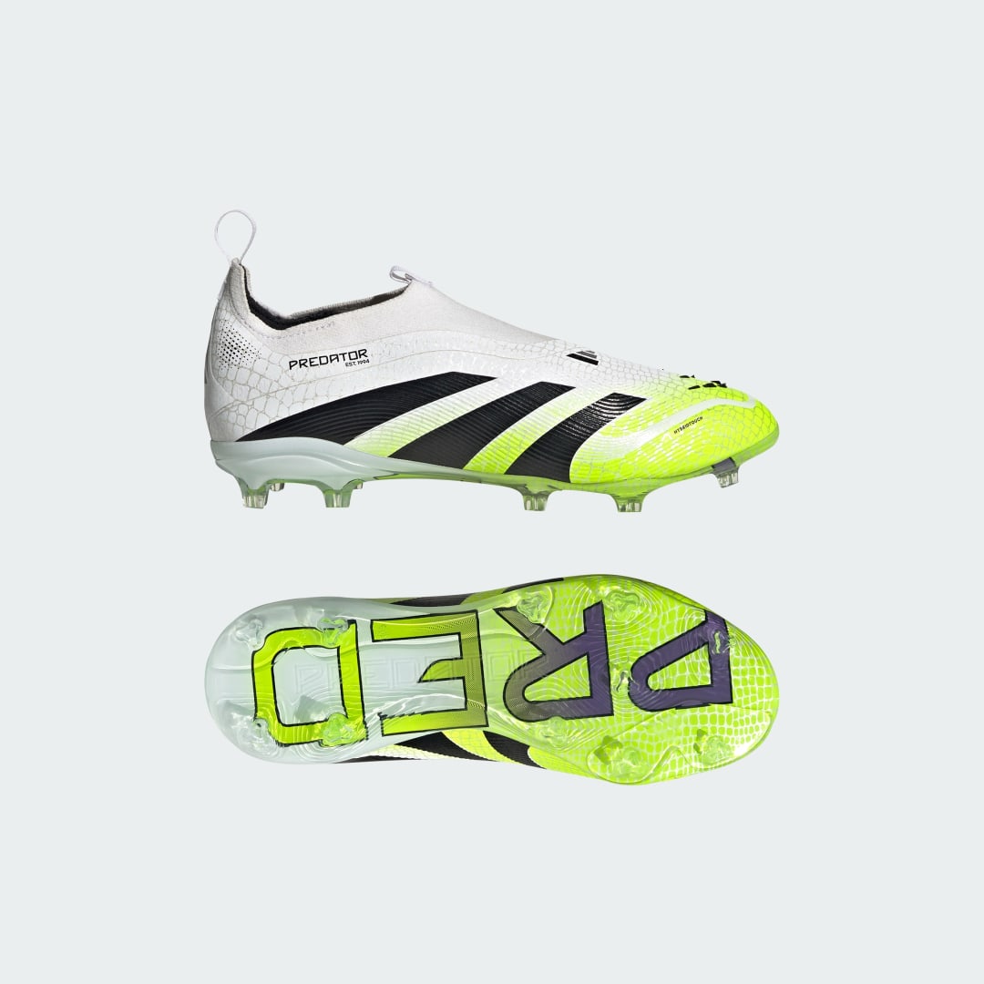 Tenisky a topánky adidas Performance Predator Elite Laceless Firm Ground Boots Biela | JP9912, 0