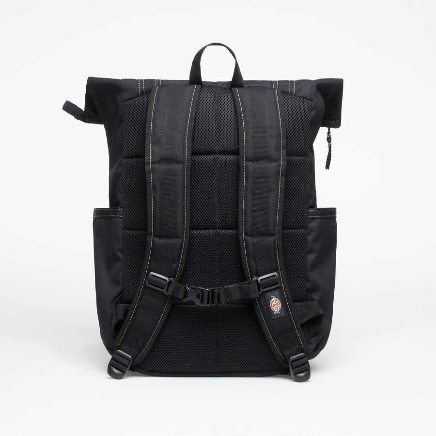 Ashville Roll Top Backpack Black