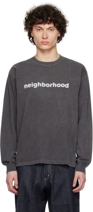 Tričko Neighborhood Neighborhood Long Sleeve T-Shirt Šedá | 251PCNH-LT03, 0