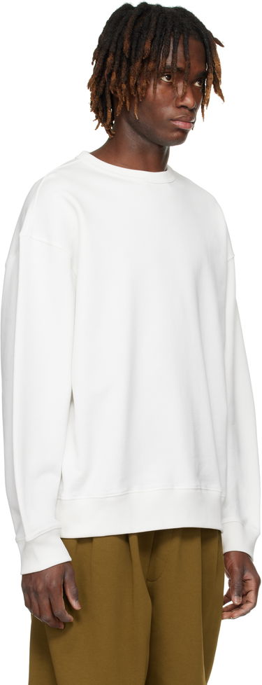 Sveter Dries Van Noten Dries Van Noten Dropped Shoulders Sweatshirt Biela | 251-021152-1610, 1
