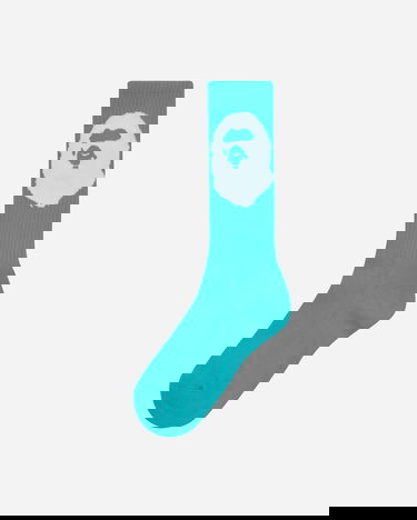 Ponožky BAPE Big Ape Head Socks Zelené | 1G30 183 003 GREEN, 3