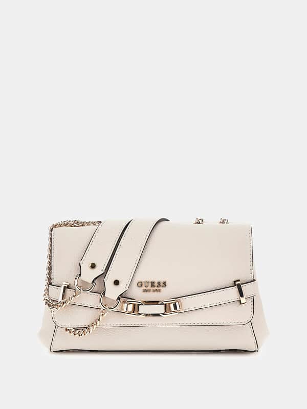 Kabelka GUESS Chain Strap Crossbody Bag Béžová | HWBG9527210, 0