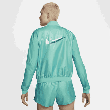 Mikina Nike Swoosh Run Tyrkysová | DD6847-392, 3