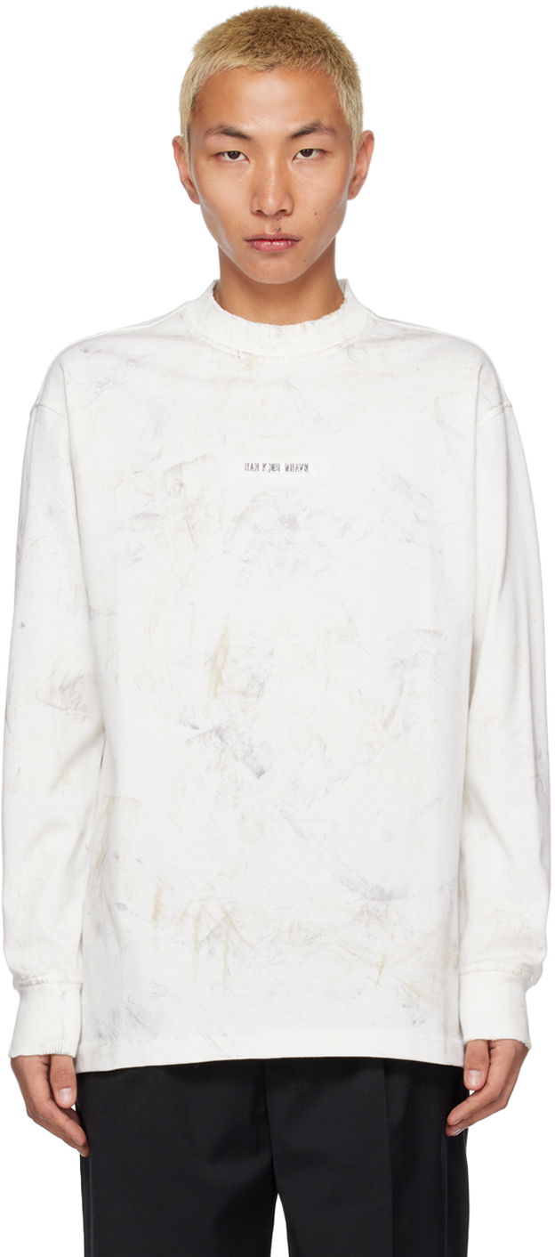 Tričko Han Kjøbenhavn Kjobenhavn Boxy Long Sleeve T-Shirt Biela | M-132458, 0