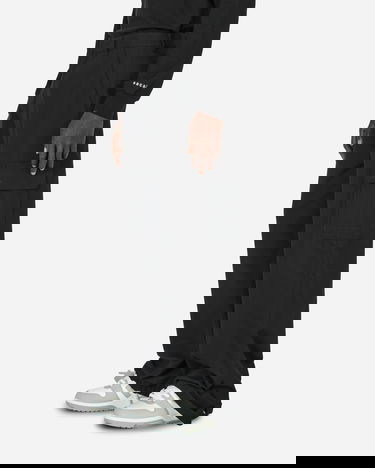 Cargo nohavice Off-White Embroidered Wool Cargo Pants Black Čierna | OMCF037F23FAB001 1010, 2