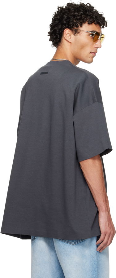 Tričko Fear of God Holiday 90s Oversized Graphic Crewneck Short Sleeve T-shirt Šedá | 125HO254502F, 2