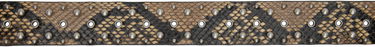 Opasok Dries Van Noten Dries Van Noten Studded & Eyelet Leather Belt Hnedá | 251-011400-359, 1