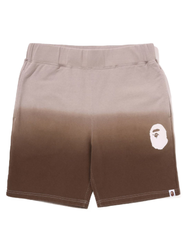 Šortky BAPE Gradation Sweat Shorts Hnedá | 1J20-153-004