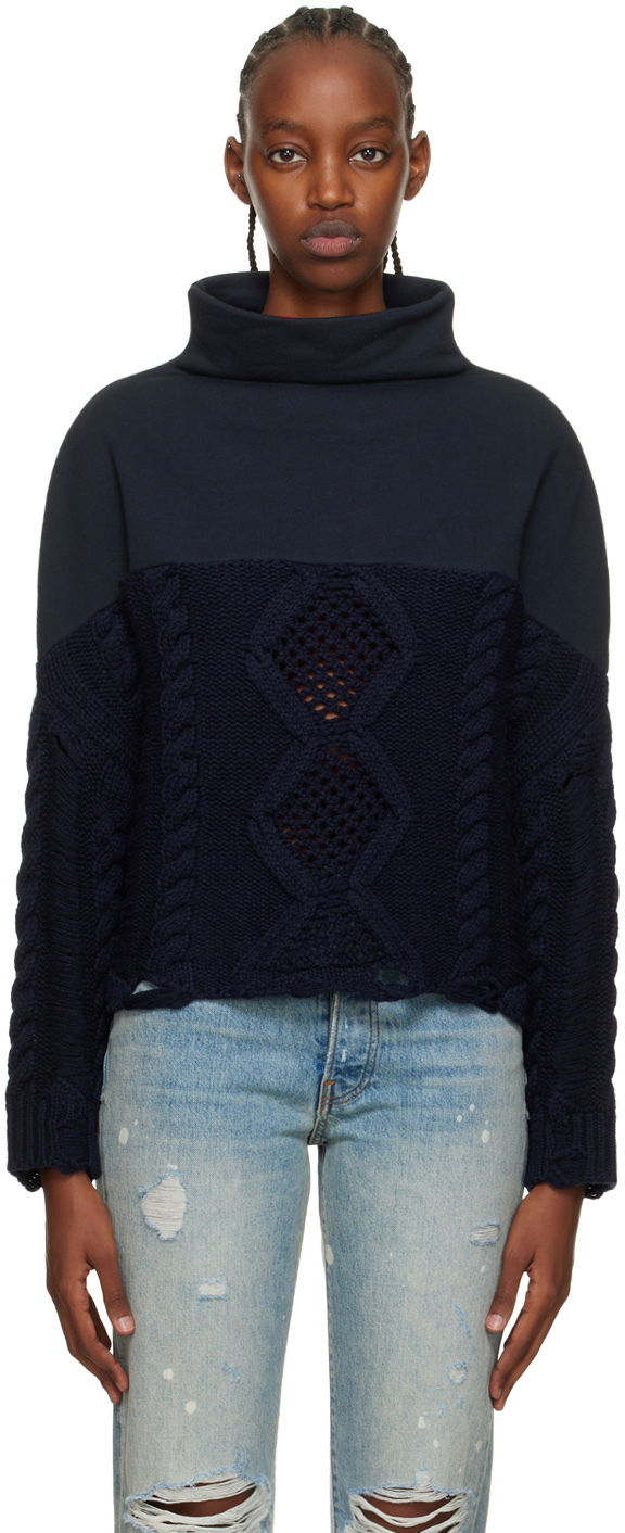 Knit Turtleneck Sweater