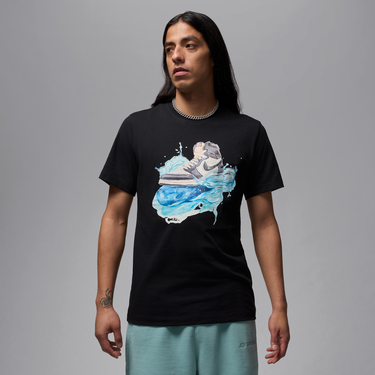 Tričko Jordan Jordan Flight Essentials AJ1 Short Sleeve T-Shirt Čierna | IB3355-010, 4