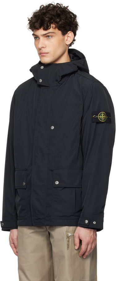 Parka Stone Island Stone Island Micro Twill Parka Čierna | K1S15 4100006 S0026, 3
