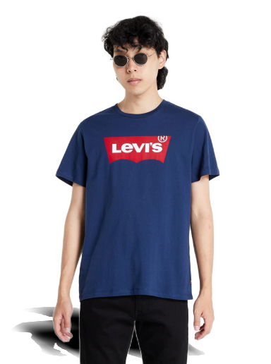 Tričko Levi's Graphic Setin Neck HM Navy | 17783-0139