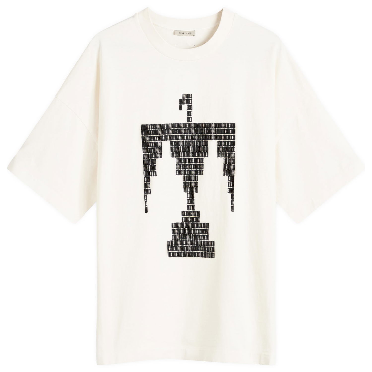 Tričko Fear of God Thunderbird Print T-Shirt Biela | FG24FW50-10155EBHWJ-107, 0