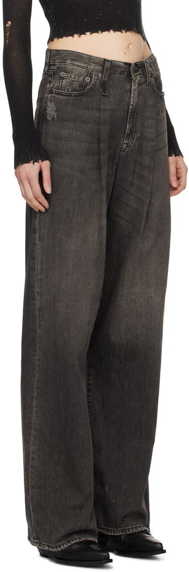 Džínsy R13 R13 Damon Pleated Jeans Šedá | R13W3147-D019A, 1