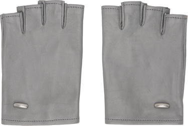 Rukavice OUR LEGACY Our Legacy Biker Leather Fingerless Gloves Šedá | A2258BPL, 0