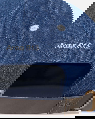 Šiltovka WTAPS WTAPS T-6M 05 Denim Baseball Cap Modrá | 251HCDT-HT05 INDIGO, 7