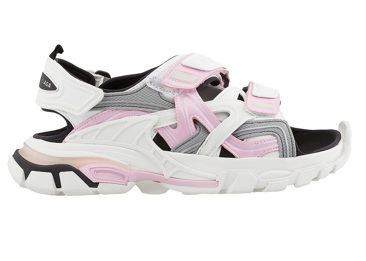 Tenisky a topánky Balenciaga Track Sandal White Pink Grey W Biela | 617543 W3AO2 5912, 0