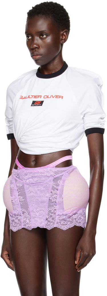 Tričko Jean Paul Gaultier Oliver Edition Graphic Print T-Shirt Biela | 24/27-F-TS070I-J062-01, 3