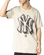 New York Yankees Sketched Logo T-Shirt
