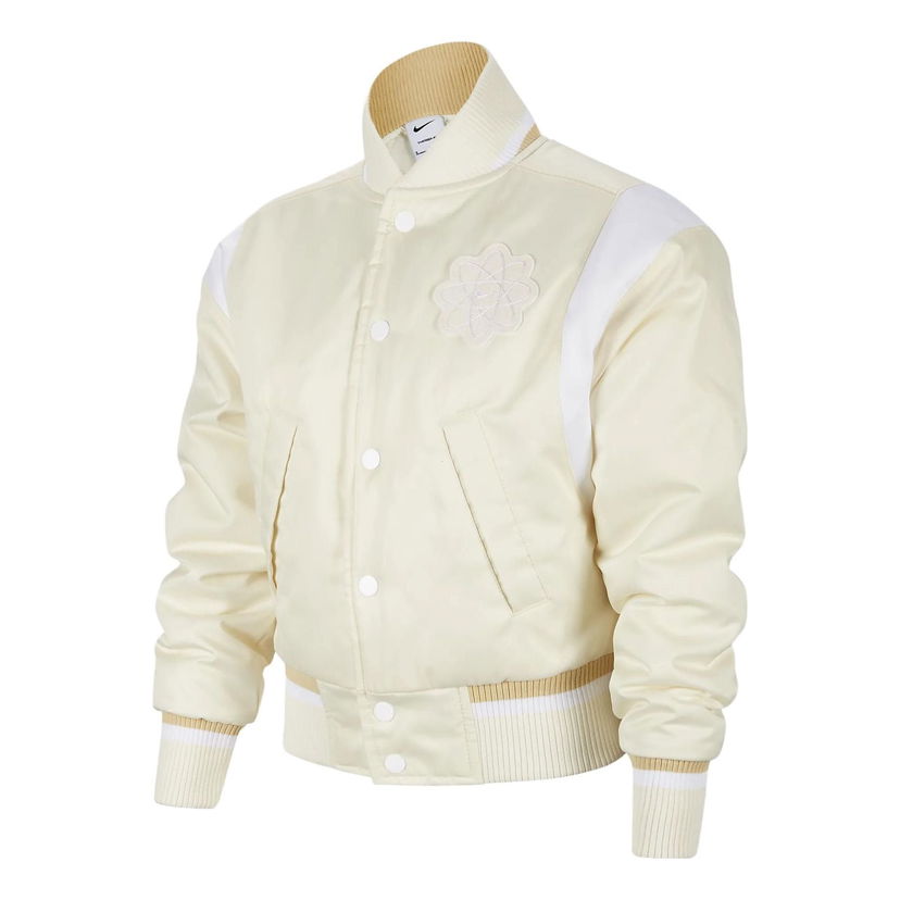 Bomber bunda Nike Culture of Basketball Therma-FIT Bomber Jacket Béžová | FJ6045-113