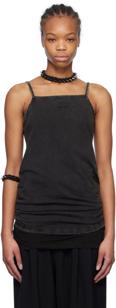 Tielko We11done We11done Layered Sleeveless Tank Top Čierna | WD-TT0-25-703-W-BK, 0