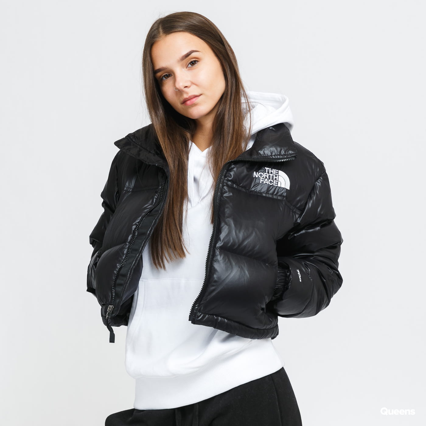 Prešívaná bunda The North Face Nuptse Short Jacket Čierna | NF0A5GGEJK3, 0