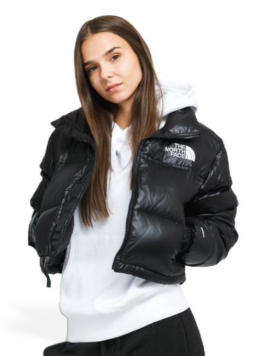 Prešívaná bunda The North Face Nuptse Short Jacket Čierna | NF0A5GGEJK3