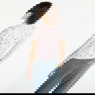 Tričko Diesel Diesel T-Shirt with Kitten Print Biela | A18555-0JLCC-100A, 4