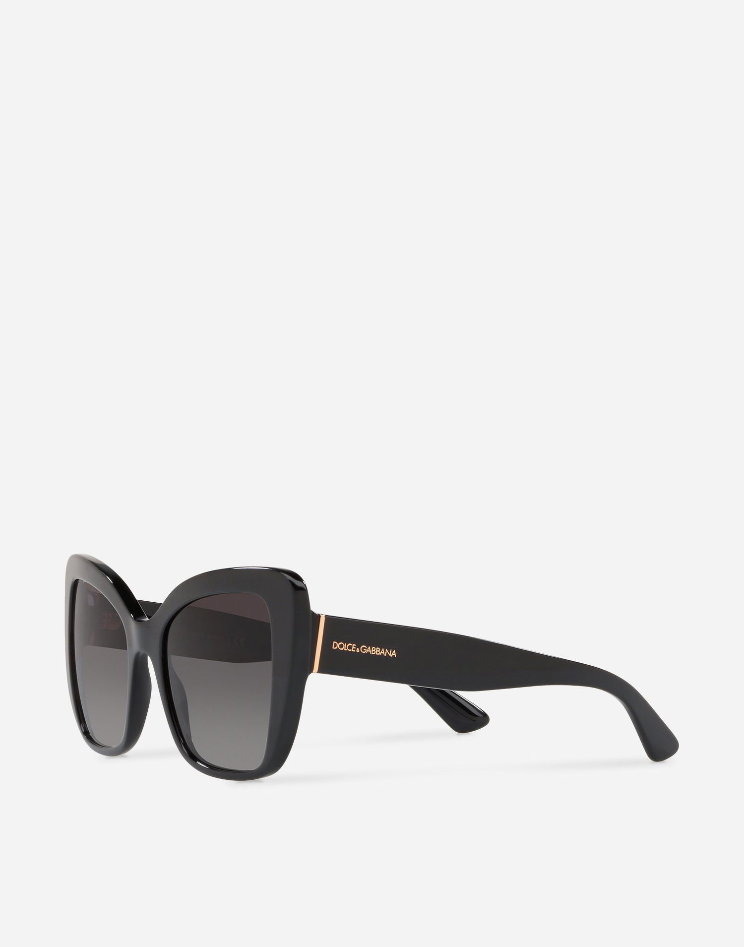 Slnečné okuliare Dolce & Gabbana Dolce & Gabbana Icons Cat Eye Sunglasses Čierna | VG4348VP18G9V000, 1