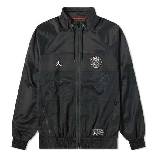 Vetrovka Jordan Saint-Germain Aviator Jacket Čierna | BQ8370-010