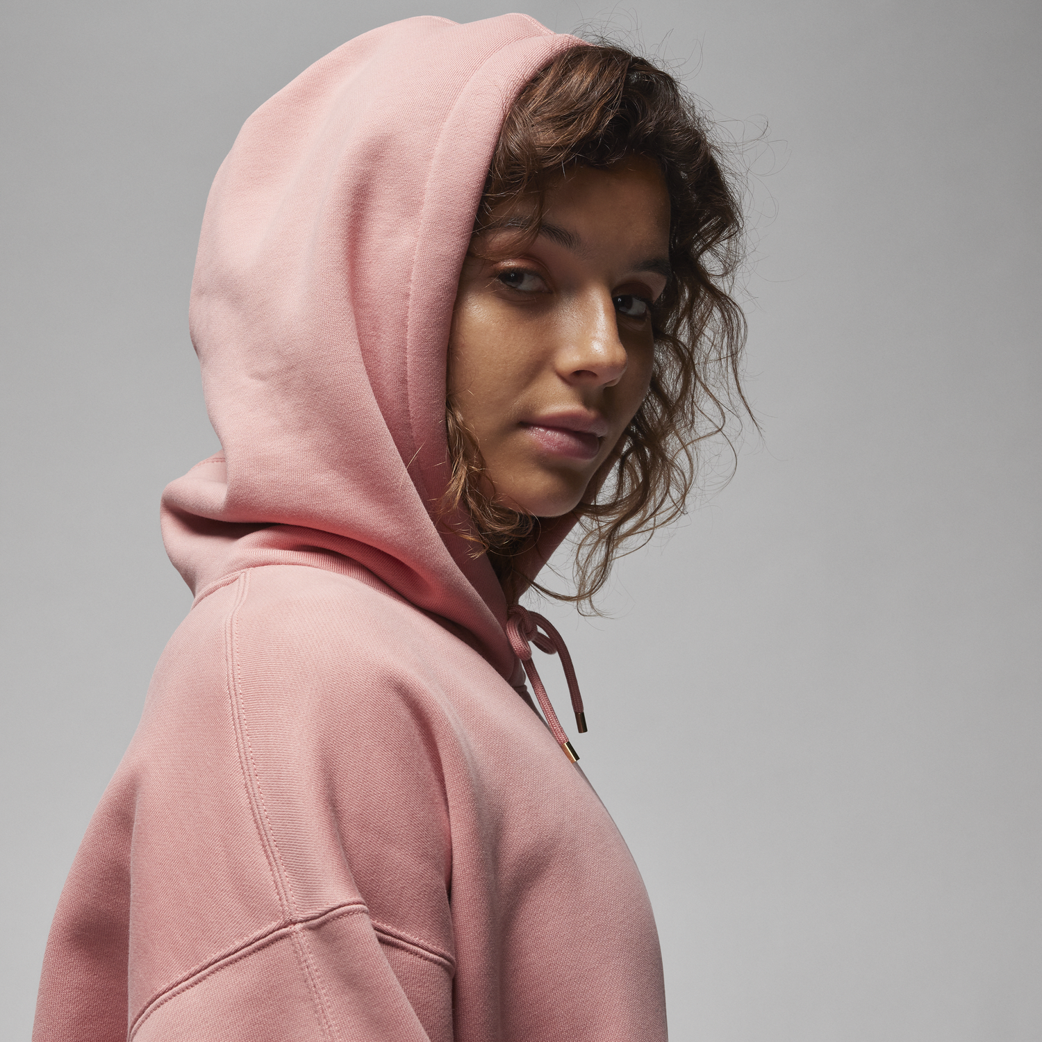 Mikina Jordan Flight Fleece Pullover Hoodie Ružová | FB5110-618, 1
