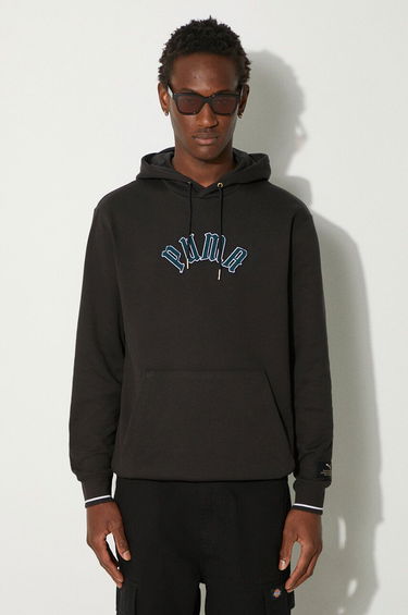 Mikina Puma Hoodie With Hood Čierna | 626766, 0