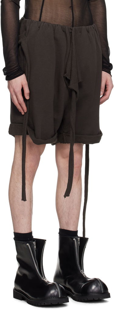 Šortky Ottolinger Ottolinger Otto Rolled Track Shorts Šedá | 115-201615-02, 1