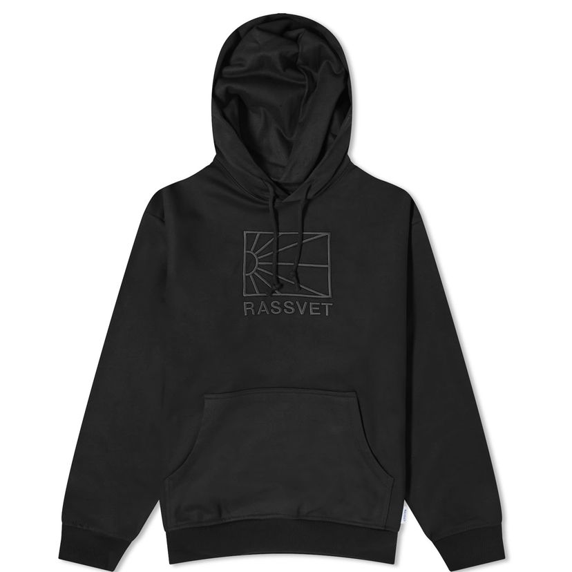 Mikina PACCBET Washed Logo Pullover Čierna | PACC14T024-BLK