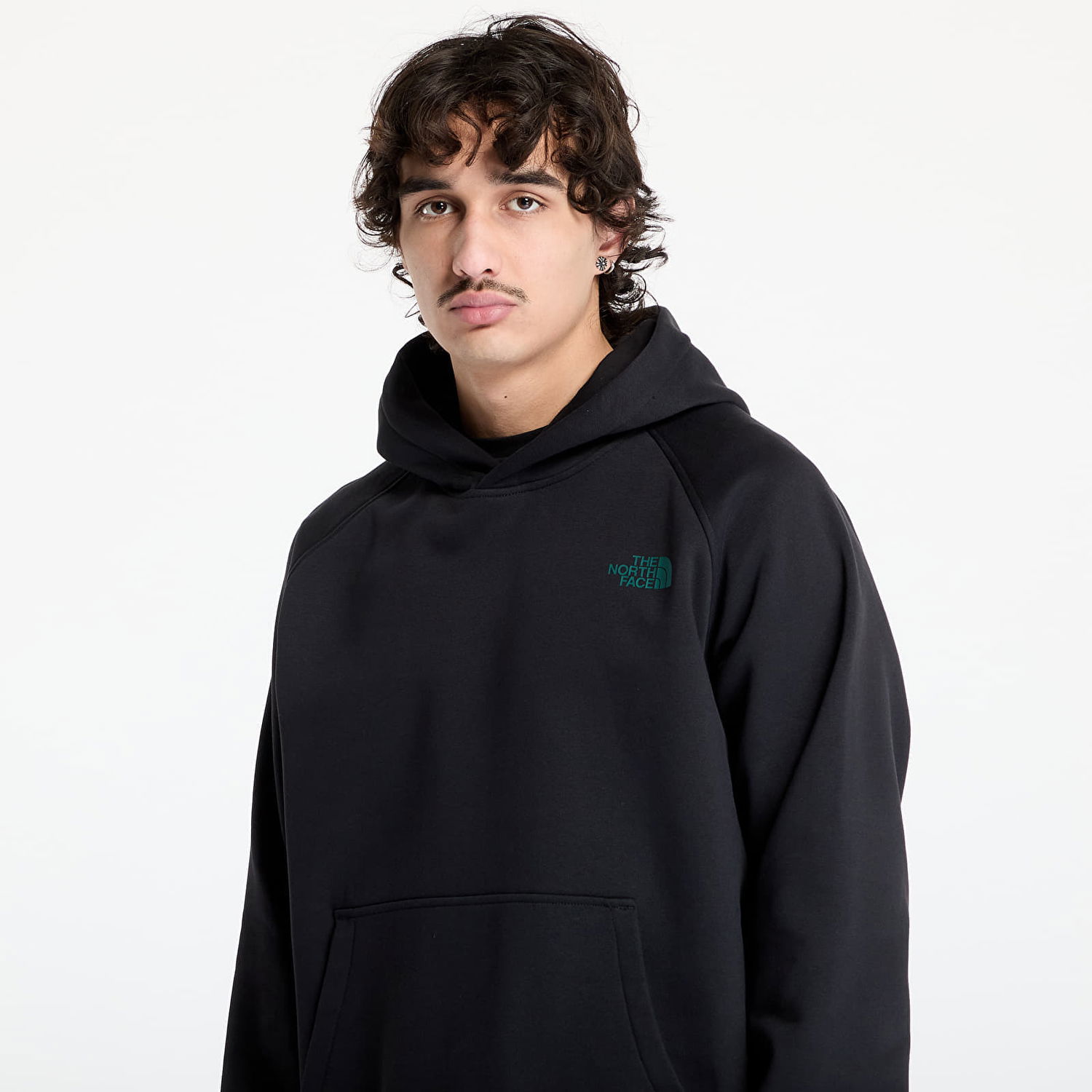 Mikina The North Face The North Face Raglan Box NSE Tailgrid Infill Hoodie Čierna | NF0A8C4X9431, 1
