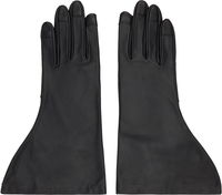 Rick Owens Concordians Gleam Long Leather Gloves