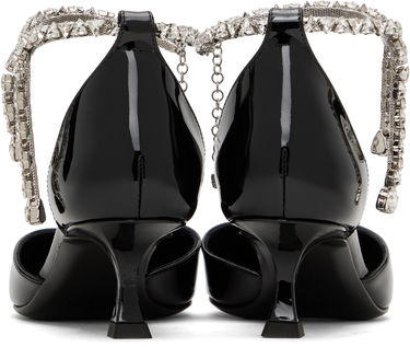 Tenisky a topánky Jimmy Choo Jimmy Choo Stevie 50 Crystal Embellished Patent Leather Heels Čierna | STEVIE 50, 1