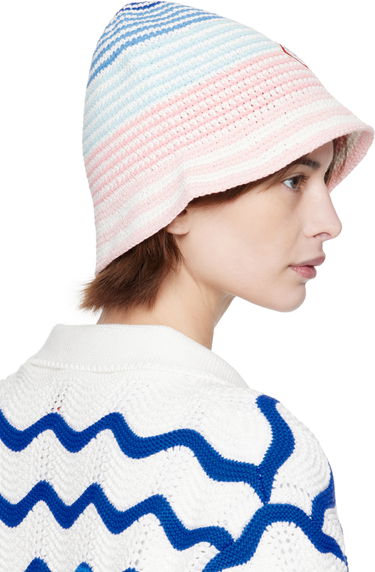 Klobúk Casablanca Casablanca Gradient Crochet Bucket Hat Rôznofarebný | APS25-HAT-077-01, 2